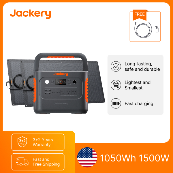 Outdoor Power Station - Przenośna stacja zasilania Jackery E1000AC 1050Wh