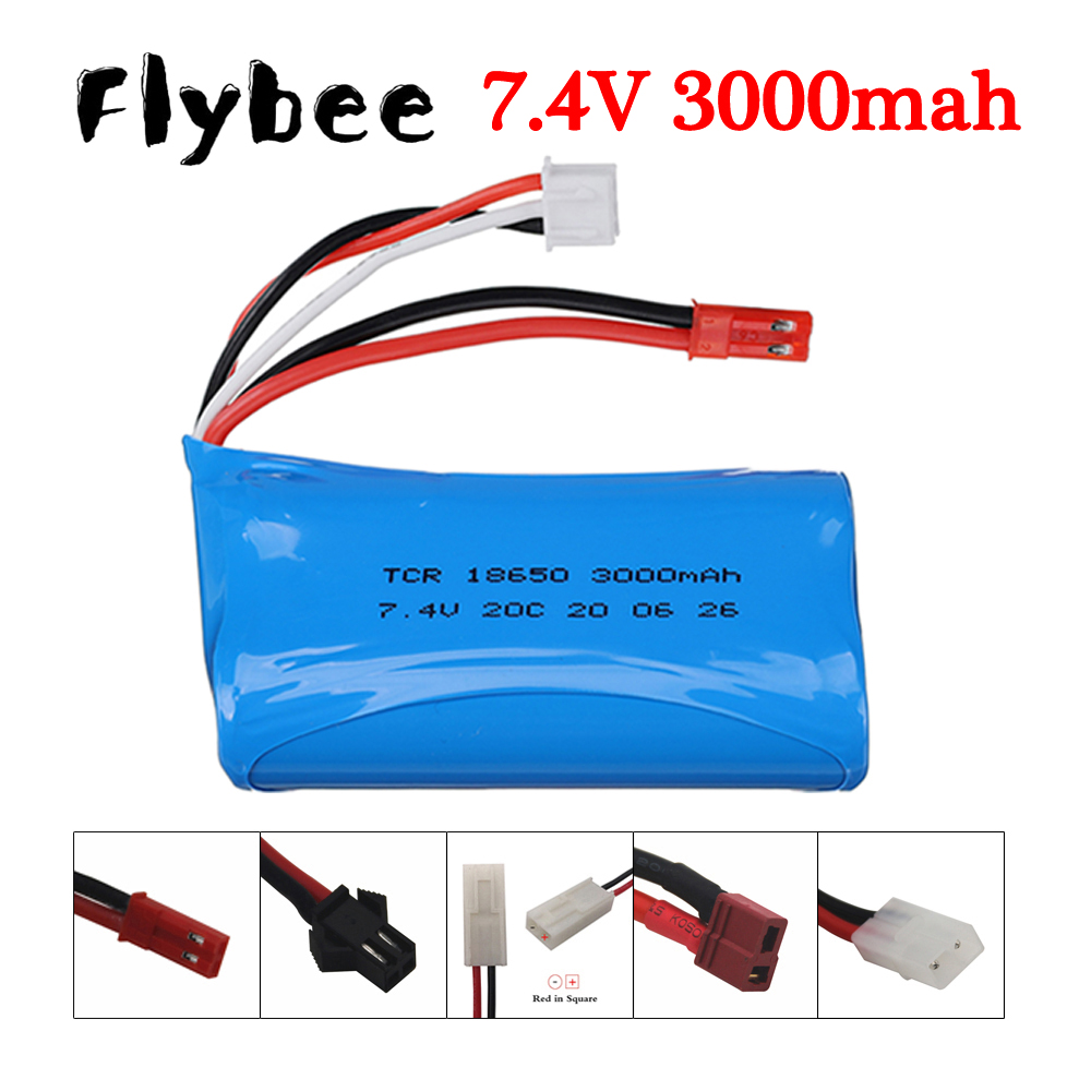 Lithium Battery 12V - 7.4 V 3000 mAh 18650 akumulator
