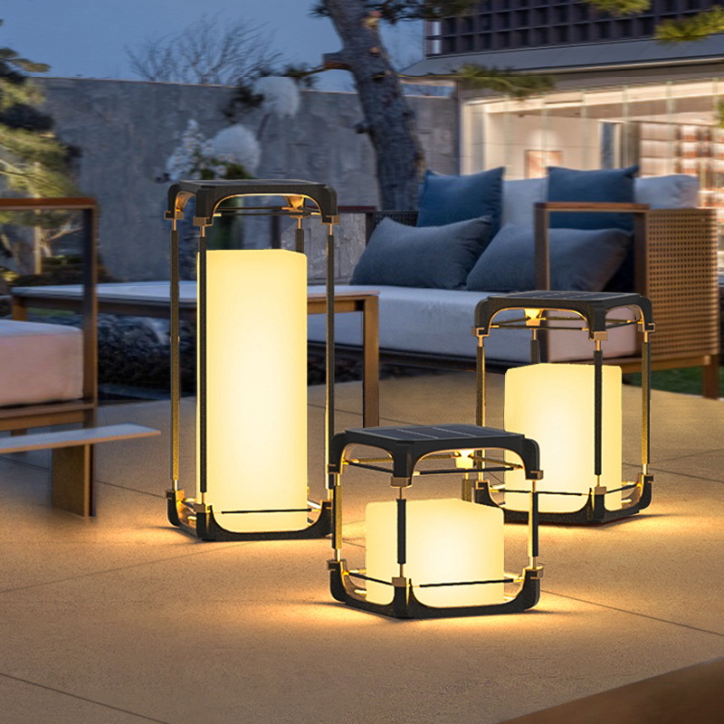 Solar Lamp - Lampa podłogowa świecąca, solarna lampa LED
