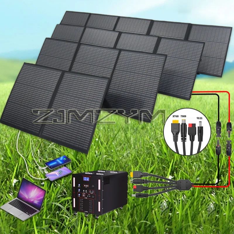 Składany panel słoneczny 300W  – Solar Panel 200W recenzja i cena