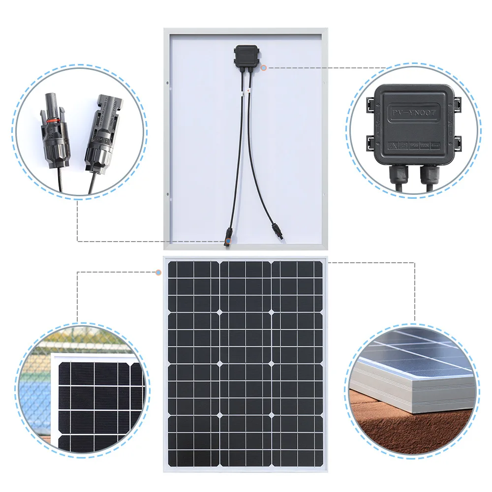 110V/220 v100 0W System szklan – Solar Panel 200W recenzja i cena