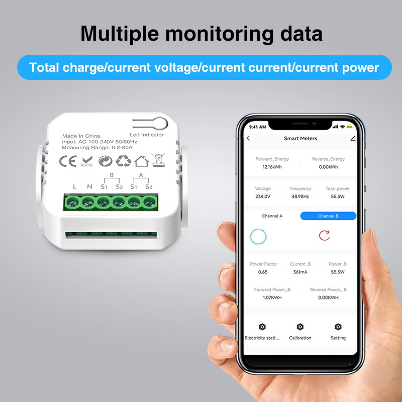 Tuya Smart Wifi Inteligentny l – Energy Monitor Meter recenzja i cena