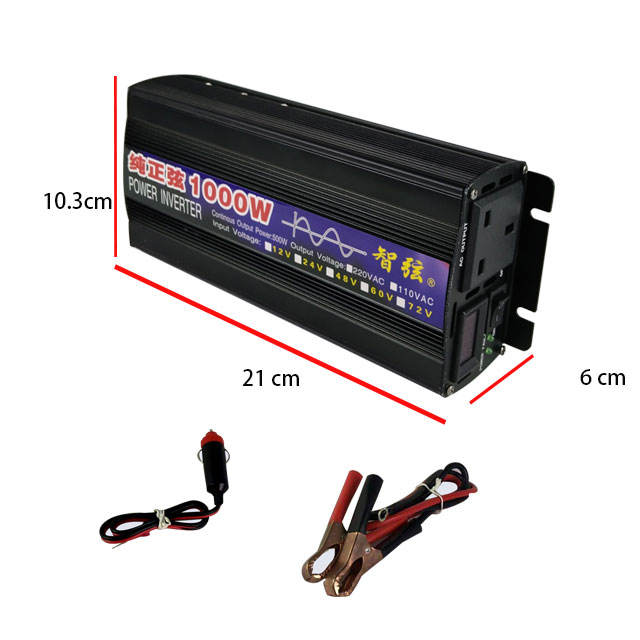 Inwerter sinusoidalny 1000W 50 – Power Inverter recenzja i cena