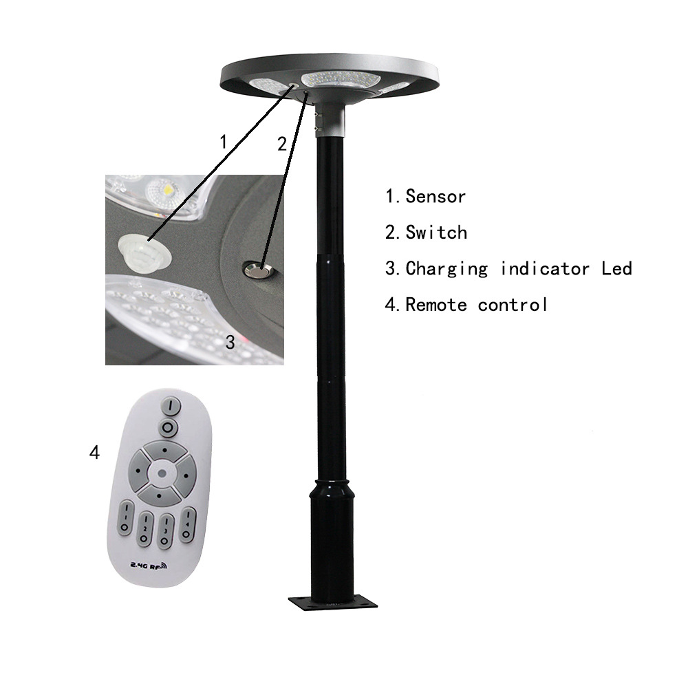 Wodoodporna lampa solarna LED  – Solar Lamp recenzja i cena