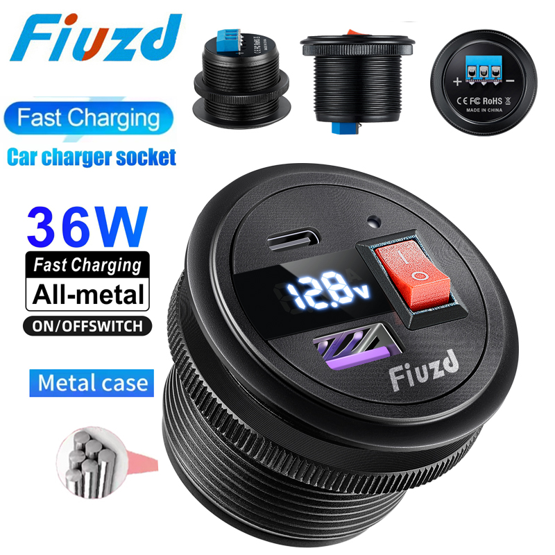 Gniazdo USB samochodowe 12V 24 – Energy Monitor Meter recenzja i cena