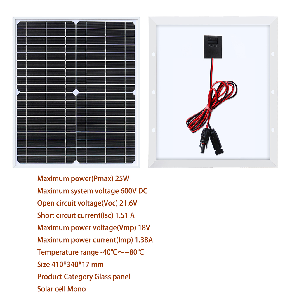 XINPUGUANG Glass Solar Panel s – Solar Panel 200W recenzja i cena