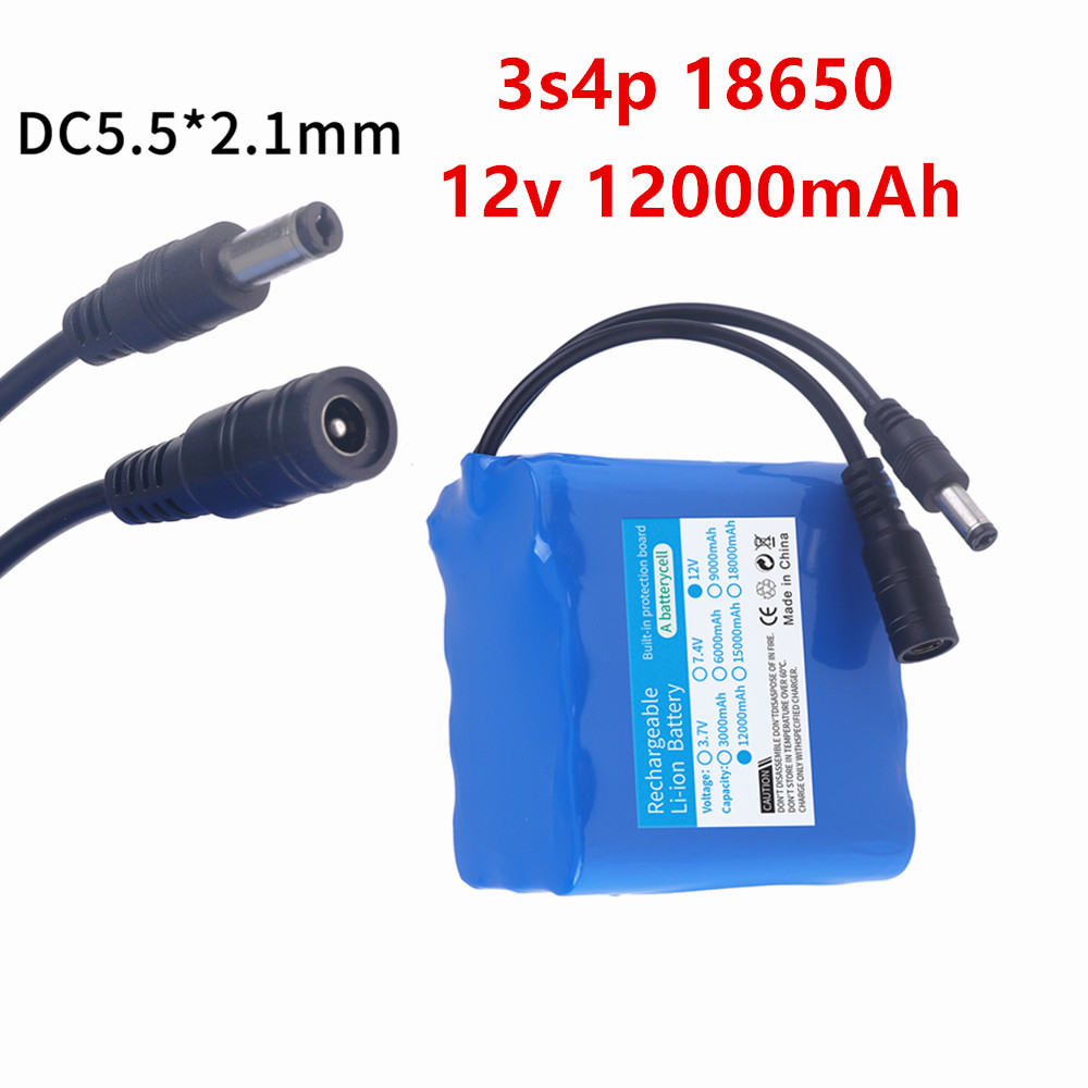 Akumulator 12V 12000mAh 3S4P,  – Lithium Battery 12V recenzja i cena